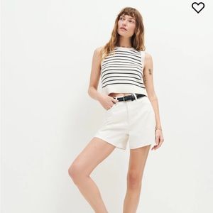 Reformation Wilder High Rise Relaxed Jean Shorts